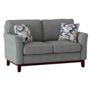 Homelegance Blue Lake Stationary Fabric Loveseat 9806GRY-2 IMAGE 2