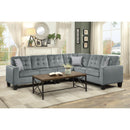 Homelegance Lantana Fabric 2 pc Sectional 9957GY*SC IMAGE 4