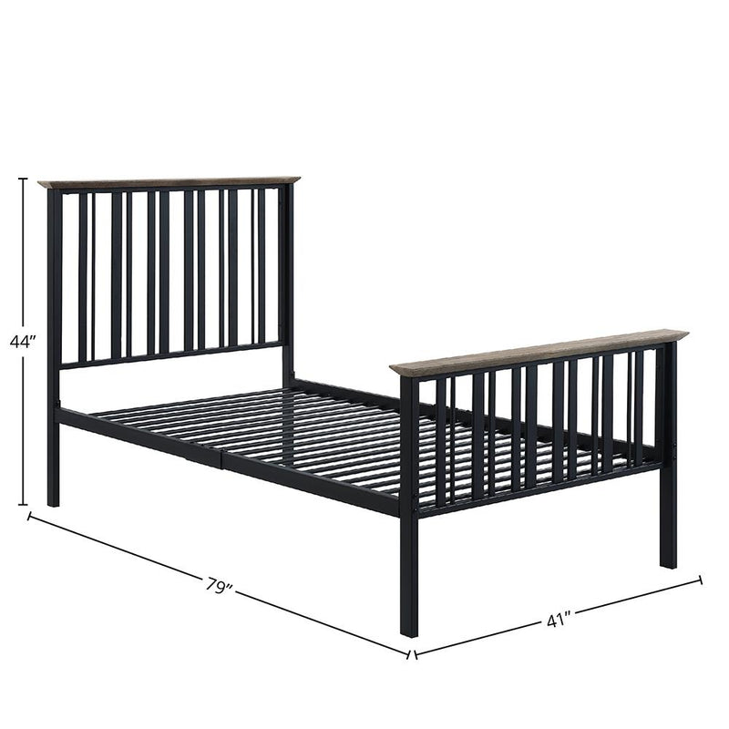 Acme Furniture Zudora BD01747T Twin Bed IMAGE 4