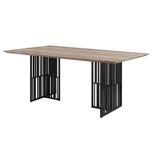 Acme Furniture Zudora Dining Table with Pedestal Base DN01757 IMAGE 1