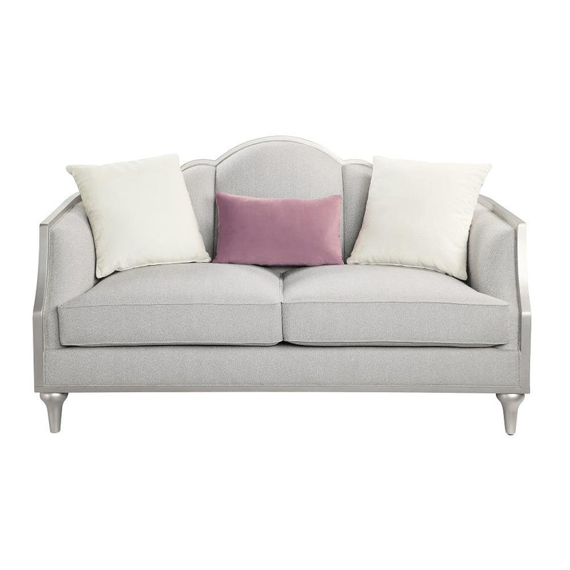 Acme Furniture Kasa Stationary Fabric Loveseat LV01500 IMAGE 2
