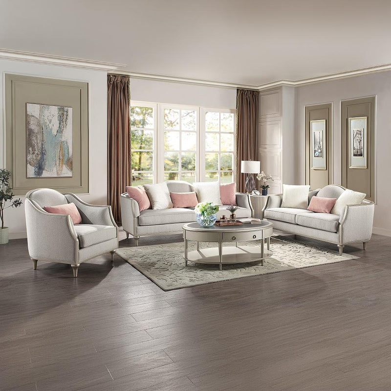 Acme Furniture Kasa LV01500 Loveseat with 3 Pillows IMAGE 5