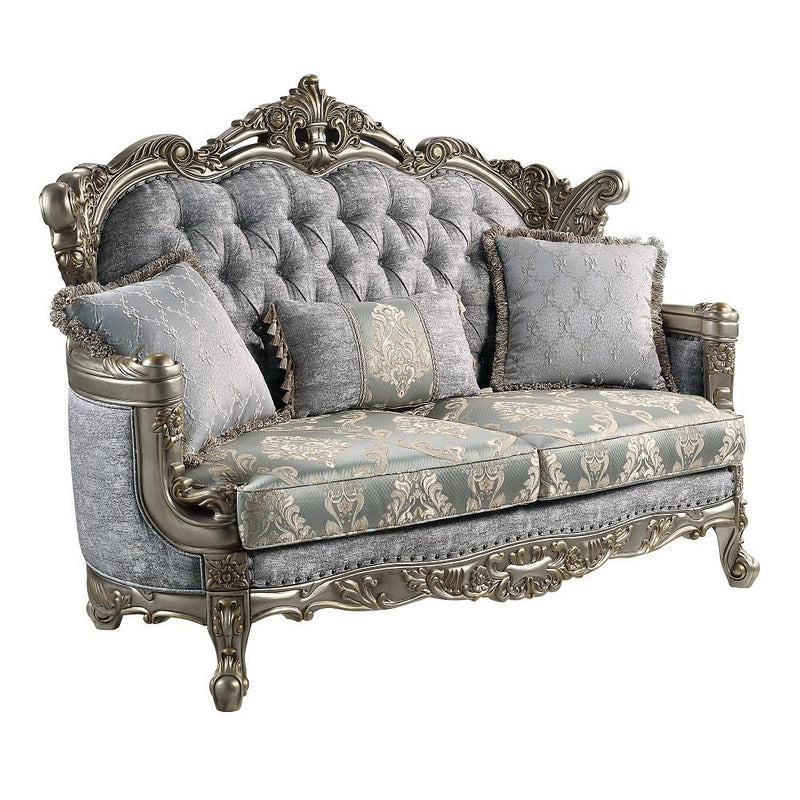 Acme Furniture Miliani LV01781 Loveseat with 3 Pillows IMAGE 2
