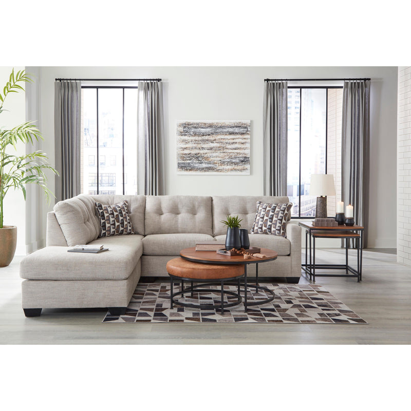  Signature Design by Ashley Mahoney 31004S3 2 pc Sleeper Sectional with Chaise IMAGE 4