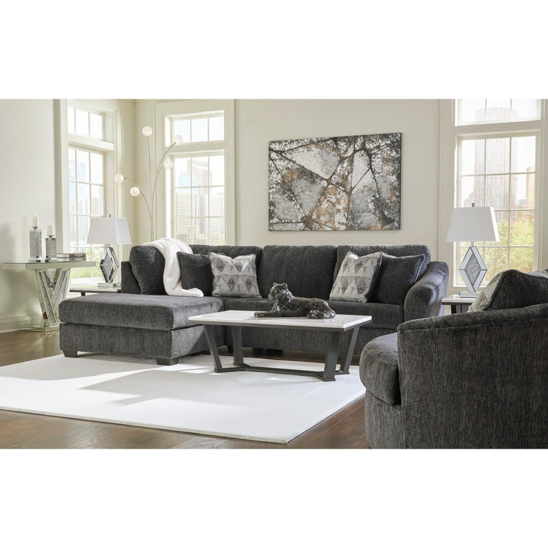  Signature Design by Ashley Biddeford 35504S3 2 pc Sleeper Sectional with Chaise IMAGE 5