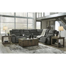  Signature Design by Ashley Nettington 44101S1 3 pc Power Reclining Sectional IMAGE 6
