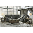  Signature Design by Ashley Nettington 44101S1 3 pc Power Reclining Sectional IMAGE 7