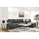 Signature Design by Ashley Valderno 47804S1 2 pc Sectional with Chaise IMAGE 5