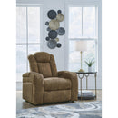 Signature Design by Ashley Wolfridge 6070313 Power Recliner with Adjustable Headrest IMAGE 5