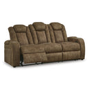 Signature Design by Ashley Wolfridge 6070315 Power Reclining Sofa with Adjustable Headrest IMAGE 2