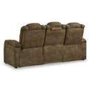 Signature Design by Ashley Wolfridge 6070315 Power Reclining Sofa with Adjustable Headrest IMAGE 5