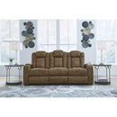 Signature Design by Ashley Wolfridge 6070315 Power Reclining Sofa with Adjustable Headrest IMAGE 6