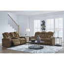 Signature Design by Ashley Wolfridge 6070318 Power Reclining Loveseat with Console and Adjustable Headrest IMAGE 17