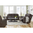 Signature Design by Ashley Lavenhorne 6330689 Reclining Sofa with Drop Down Table IMAGE 17