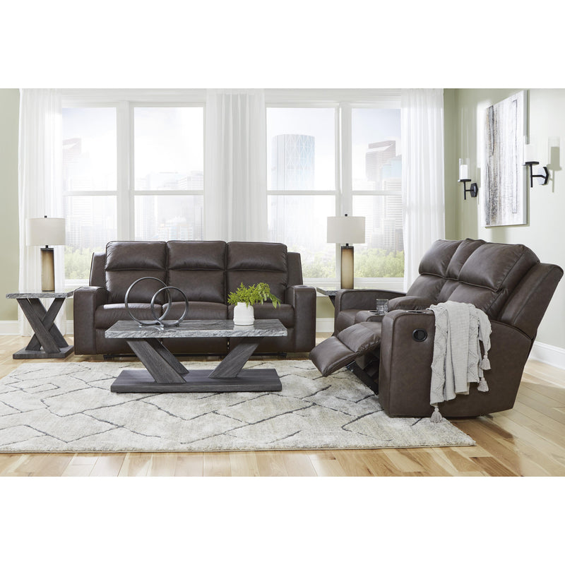 Signature Design by Ashley Lavenhorne 6330694 Double Reclining Loveseat with Console IMAGE 13