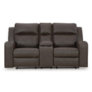 Signature Design by Ashley Lavenhorne 6330694 Double Reclining Loveseat with Console IMAGE 3