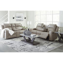 Signature Design by Ashley Lavenhorne 6330789 Reclining Sofa with Drop Down Table IMAGE 14