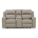 Signature Design by Ashley Lavenhorne 6330794 Double Reclining Loveseat with Console IMAGE 3