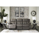 Signature Design by Ashley First Base 6880488 Reclining Sofa IMAGE 7