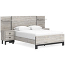  Signature Design by Ashley Vessalli B1036B5 Queen Panel Bed with Extensions IMAGE 1