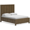  Signature Design by Ashley Cabalynn B974B4 Queen Panel Bed with Storage IMAGE 1