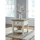 Signature Design by Ashley Bolanburg T637T1 Coffee Table with End Table and Chairside End Table IMAGE 5