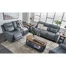 Signature Design by Ashley Mindanao U5950415 Power Reclining Sofa with Adjustable Headrest IMAGE 11