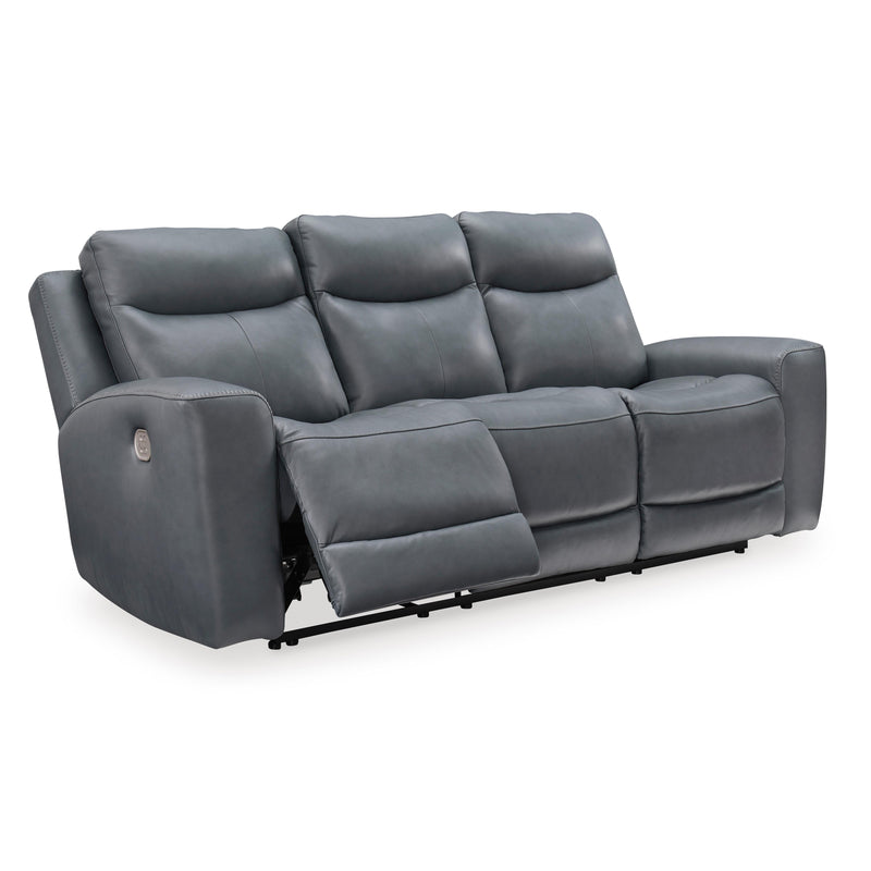 Signature Design by Ashley Mindanao U5950415 Power Reclining Sofa with Adjustable Headrest IMAGE 2