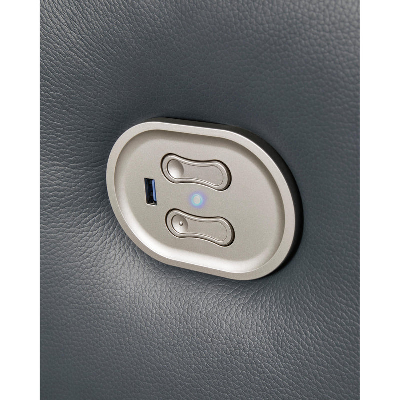 Signature Design by Ashley Mindanao U5950418 Power Reclining Loveseat with Console and Adjustable Headrest IMAGE 9