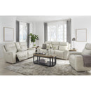 Signature Design by Ashley Mindanao U5950518 Power Reclining Loveseat with Console and Adjustable Headrest IMAGE 13