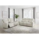 Signature Design by Ashley Mindanao U5950518 Power Reclining Loveseat with Console and Adjustable Headrest IMAGE 9