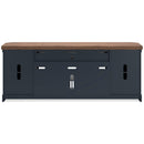 Signature Design by Ashley Landocken W402-68 XL TV Stand with Fireplace Option IMAGE 5