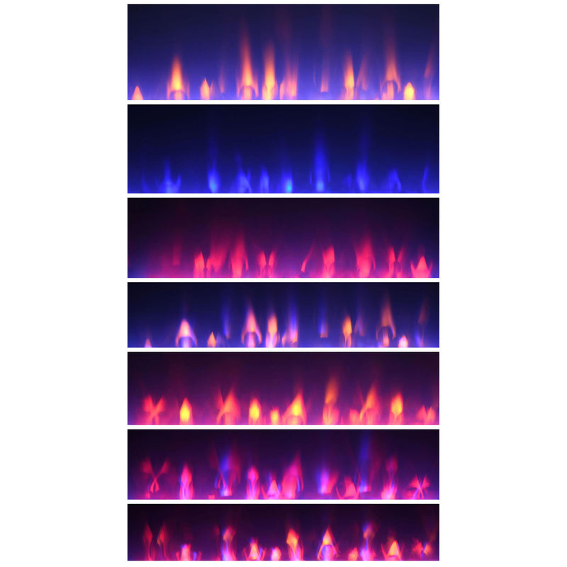 Coaster Furniture Gilmore 991048 Mirrored Freestanding Electric Fireplace - Silver IMAGE 18