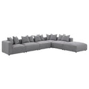 Coaster Furniture Jennifer Fabric 6 pc Sectional 551594-SET IMAGE 1