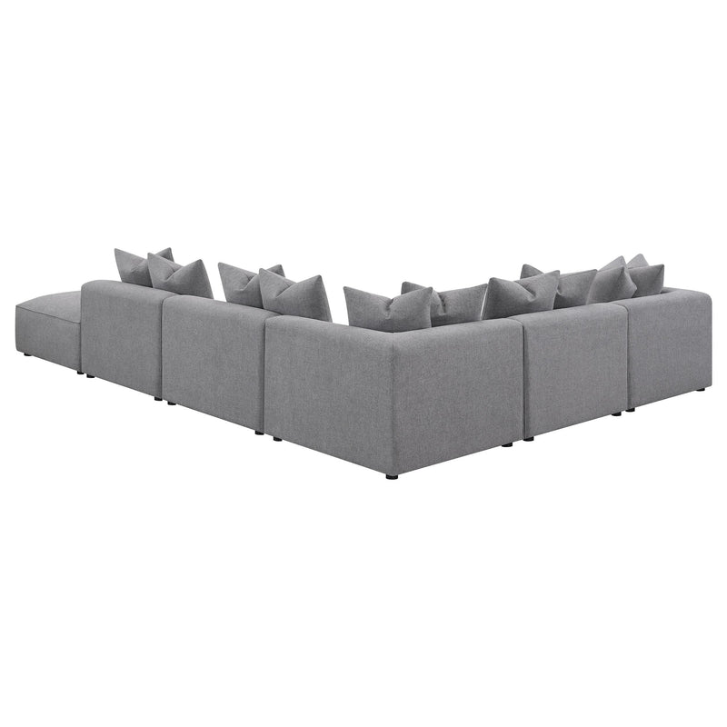 Coaster Furniture Jennifer Fabric 6 pc Sectional 551594-SET IMAGE 4