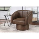 Poundex Swivel Accent Chair F1909 IMAGE 1