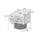 Poundex F1907 Accent Chair IMAGE 7