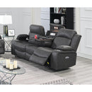 Poundex Power Reclining Sofa F86406 IMAGE 1