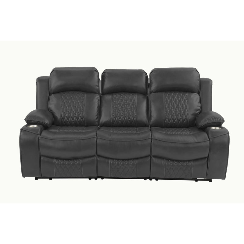 Poundex F86406 Power Reclining Sofa IMAGE 3