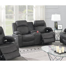 Poundex Power Reclining Loveseat F86405 IMAGE 1
