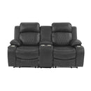 Poundex F86405 Power Reclining Loveseat IMAGE 3