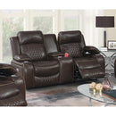 Poundex Power Reclining Loveseat F86402 IMAGE 1