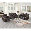 Poundex F86402 Power Reclining Loveseat IMAGE 2