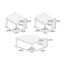 Poundex F3188 3 pc Coffee Table Set IMAGE 8
