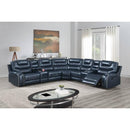 Poundex Reclining Sectional F8720 IMAGE 1