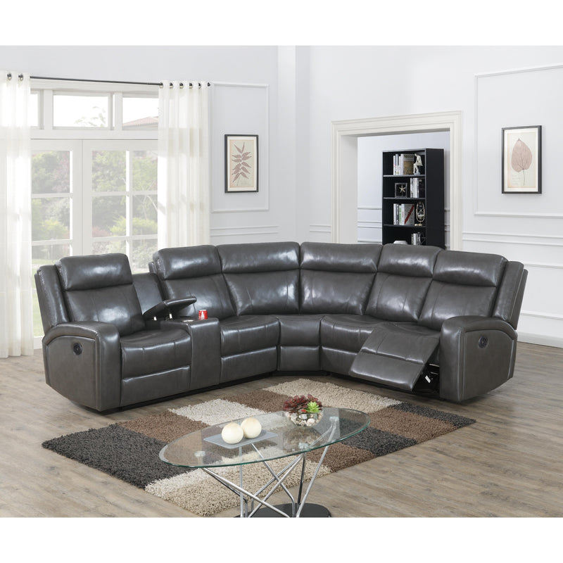 Poundex Power Reclining 3 pc Sectional F86627 IMAGE 1