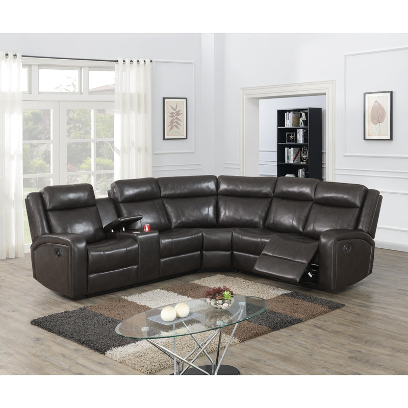 Poundex Power Reclining 3 pc Sectional F86626 IMAGE 1