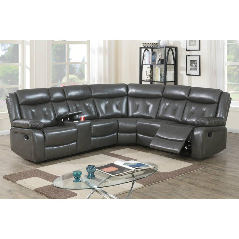 Poundex Power Reclining 3 pc Sectional F86625 IMAGE 1