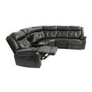Poundex F8750 Manual Reclining Sectional IMAGE 2