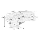 Poundex F8750 Manual Reclining Sectional IMAGE 4